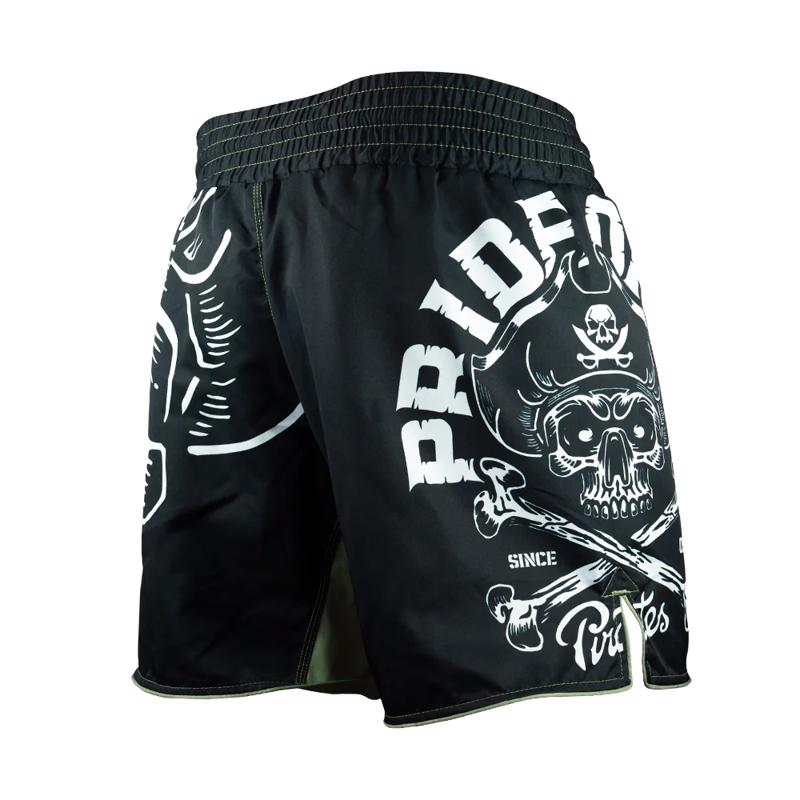 Pride Or Die Pirate v2 MMA Shorts - Black